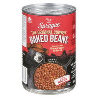 Sprague - Cowboy Baked Beans with Brown Sugar & Bacon, 398 Millilitre