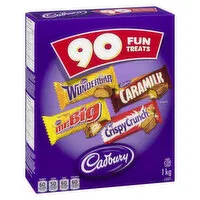 Cadbury - Fun Treats Assorted Chocolates, 90 Each