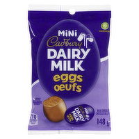 Cadbury - Chocolate Mini Dairy Milk Solid Eggs, 148 Gram