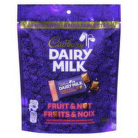 Cadbury - Dairy Milk Chocolate Fruit & Nut Mini Bar, 144 Gram