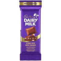 Cadbury - Dairy Milk Almond Creme Chocolate Bar, 105 Gram