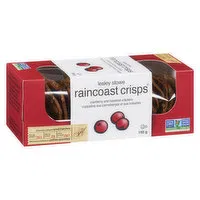 Lesley Stowe - Raincoast Crisps Crackers - Cranberry & Hazelnut, 150 Gram