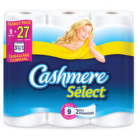 Cashmere - Select Bathroom Tissue, 9 Triple Rolls, 9 Each