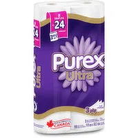 Purex - Bathroom Tissue, 8 Triple Rolls, 8 Each