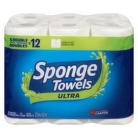 Sponge - Sponge Towel Ultra Case 6 Eq12, 6 Each