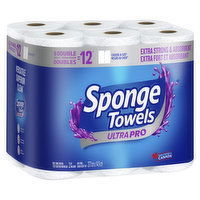 Sponge Towels - Ultra Pro Choose A Size 6 Equals 12, 6 Each