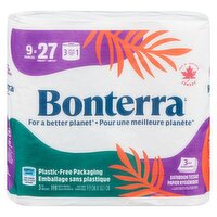 Bonterra - 9 is 27 bathroom Tissue, 9 Each