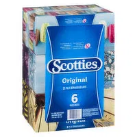 Scotties - Multi Facial Tissues 2 Ply, 6 Each