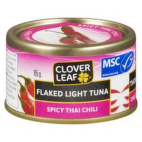 Clover Leaf - Flaked Light Tuna Spicy Thai Chili, 85 Gram