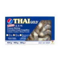 Thai Gold - White Shrimp, Headless Shell-On, 380 Gram