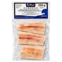 Black Tie - IQF Blue Cod Fillets, 350 Gram