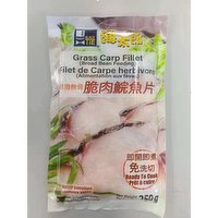 Black Tie - Frozen Grass Carp Fillet, 250 Gram