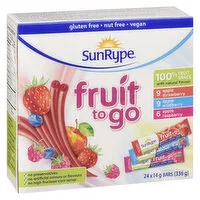 SunRype - Fruit To Go, Variety Pack, 24 Each