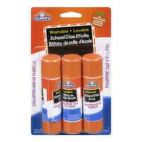 Elmer's - Disappearing Purple Glue Sticks, 3 Each