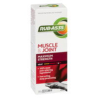 Rub A 535 - Muscle & Joint Heating Cream - Maximum Strength, 100 Gram