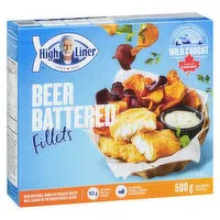 High Liner - Beer Battered Fish Fillet, 500 Gram