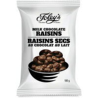 Foley's - Milk Chocolate Raisins, 100 Gram