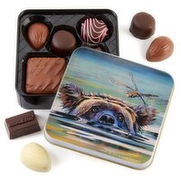 Rogers Chocolates - What's The Buzz Small Square Tin, 90 Gram