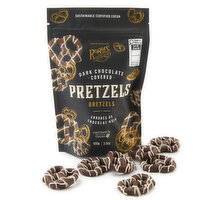 Roger's Chocolates - Dark Chocolate Covered Pretzels, 100 Gram