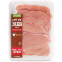 Save-On-Foods - Chicken Breasts Thin Sliced -Free Run, 1 Each