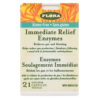 Flora - Flora Immediate Relief Enzymes, 21 Each