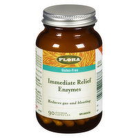 Flora - Immediate Relief Enzymes, 90 Each