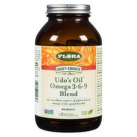 Flora - Udo's Oil Omega 3-6-9 Blend 1000mg, 180 Each