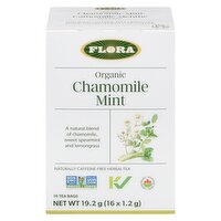 Flora - Chamomile Mint Tea, 16 Each