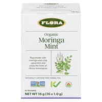 Flora - Morniga Mint Tea, 16 Each