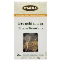 Flora - Medicinal Bronchial Tea, 24 Each