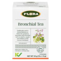 Flora - Bronchial Tea, 16 Each