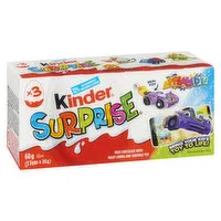 Kinder - Surprise Eggs Milk Chocolate, 3 Each