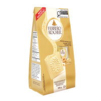 FERRERO ROCHER - White Chocolate Squares with Hazelnuts, 105 Gram