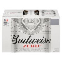 Budweiser - Zero Cans, 6 Each