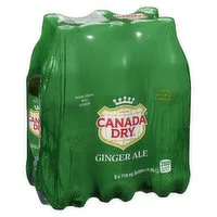 Canada Dry - Ginger Ale, 6 Each