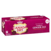 Canada Dry - Cranberry Ginger Ale, 355 Millilitre