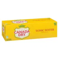 Canada Dry - Tonic Water, 12 Each