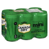 Canada Dry - Ginger Ale Zero Sugar, 222 Millilitre