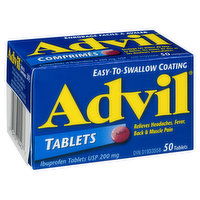 Advil - Ibuprofen Tablets, 50 Each