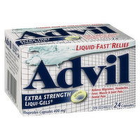 Advil - Extra Strength Liqui-Gels 400mg, 24 Each