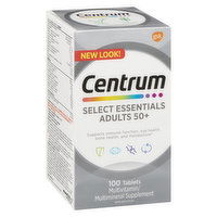 Centrum - Select Essentials Adults 50+, 100 Each