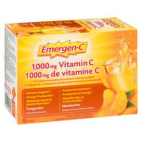 Emergen-C - Emergen C Tangerine, 30 Each