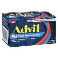 Advil - Plus Acetaminophen, 18 Each