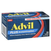 Advil - Plus Acetaminophen, 36 Each