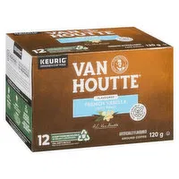 Van Houtte - French Vanilla Coffee K-Cups, Light Roast, 12 Each