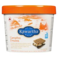 Kawartha Dairy - Campfire S'mores Ice Cream, 1.5 Litre