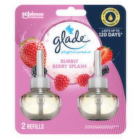 Glade - Glade Plugins Refill Bubbly Brry Splash, 2 Each