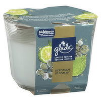 Glade - Triple Wick Candle Bergamot Blissmas, 1 Each