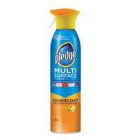 Pledge - Multi Surface Antibacterial Cleaner - Citrus, 275 Gram