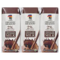 Organic Meadow - Partly Skimmed Milk Chocolate 2%, 3 Each